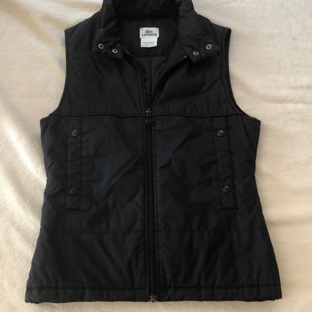 Lacoste black vest